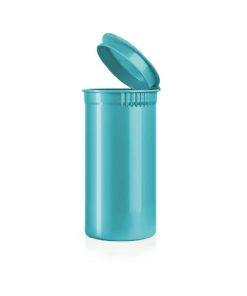 Philips 13 Dram Opaque Aqua Child Resistant Pop Top Vial