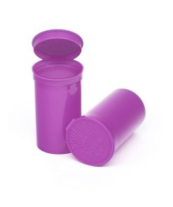 Philips 19 Dram Opaque Grape Child Resistant Pop Top Vial