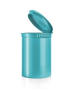 30 Dram Opaque Aqua Pop Top Containers