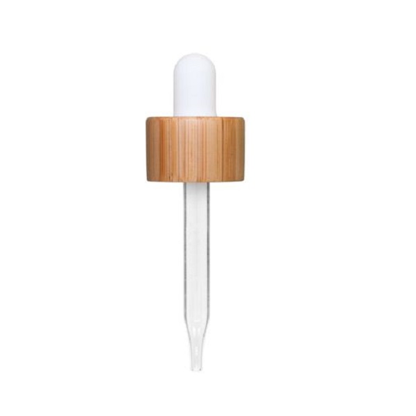 Buy 1 Oz Bamboo Wood Glass Dropper 20 400 From Line Packaging Supplies 5439