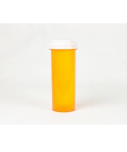 Amber Thumb Tab Reversible Cap Vials
